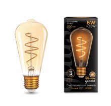 Лампа Gauss LED Vintage Filament 157802006